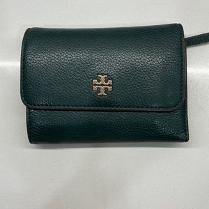 Pebble Leather Tory Burch Wallet